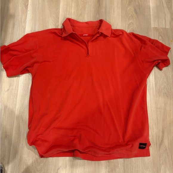 Men's Red Polo Shirt - Picture 1 of 9